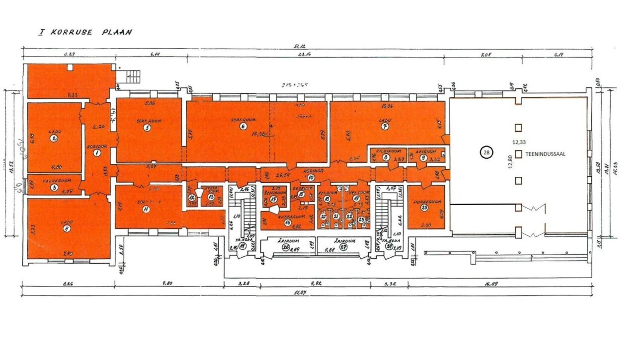 Kõik kulud hinna sees. Äripind kesklinnas.