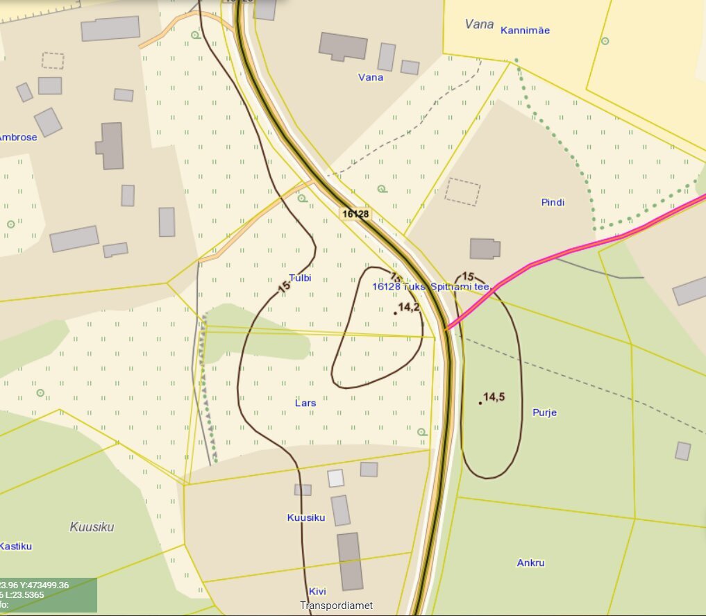 Paku hinda! elamumaa Roosta liivarannast ca 2,3 km