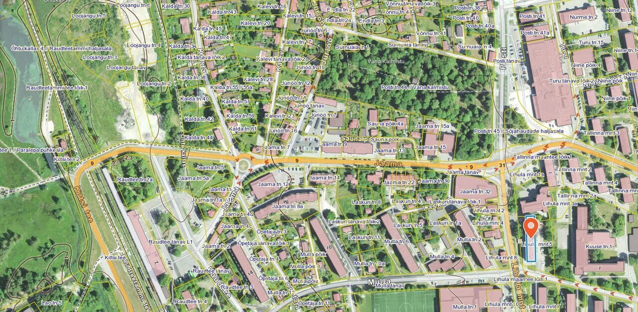 Müüa äripind Haapsalu kesklinnas