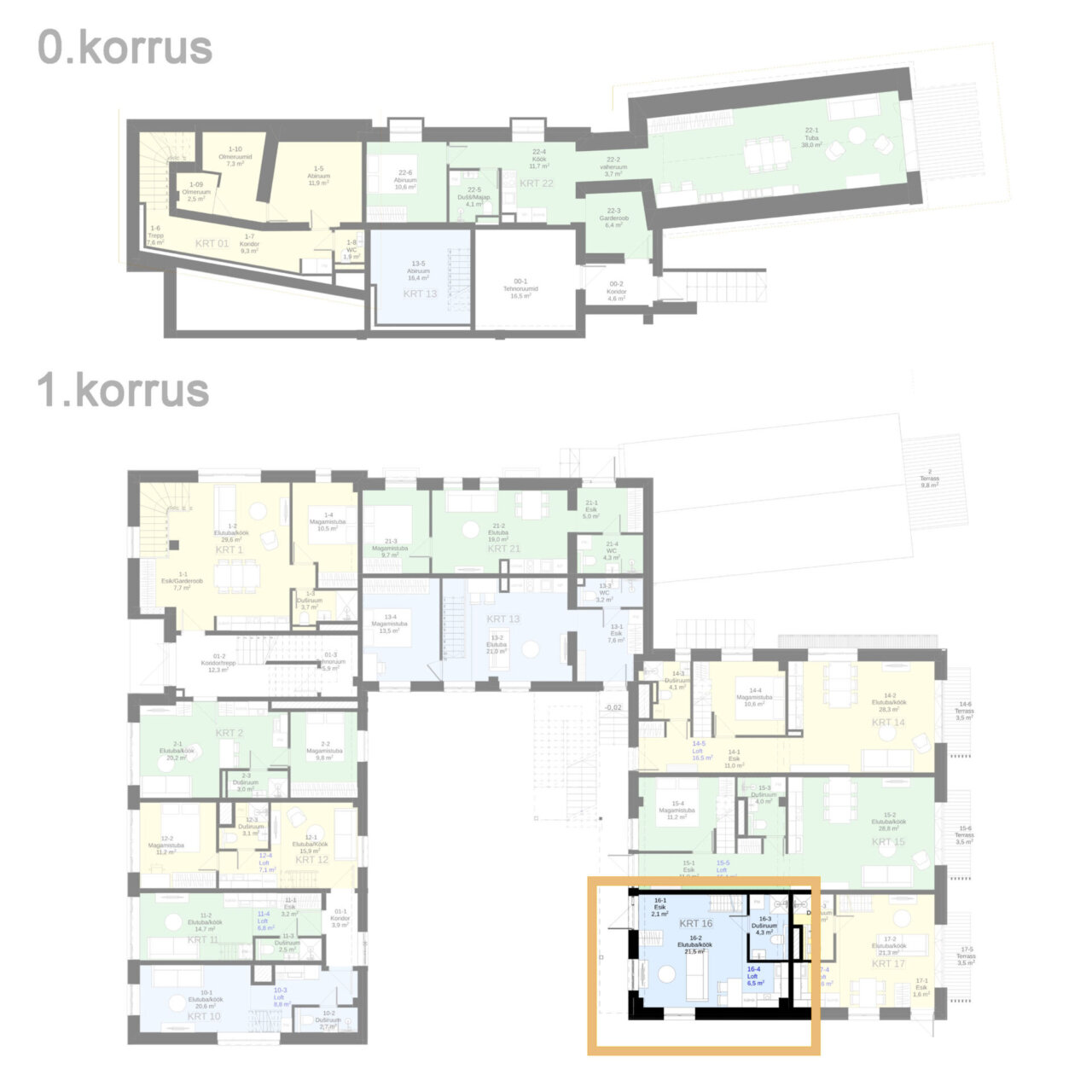 uus loftiga korter 1.korrusel