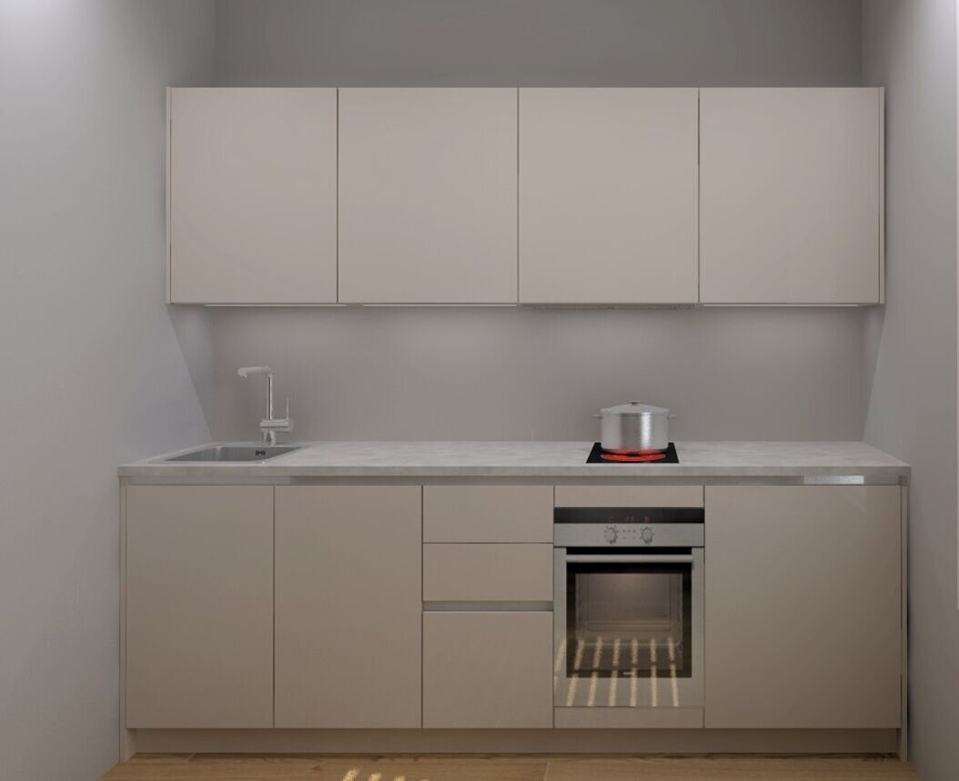 2-toaline saunaga korter läbi kahe korruse