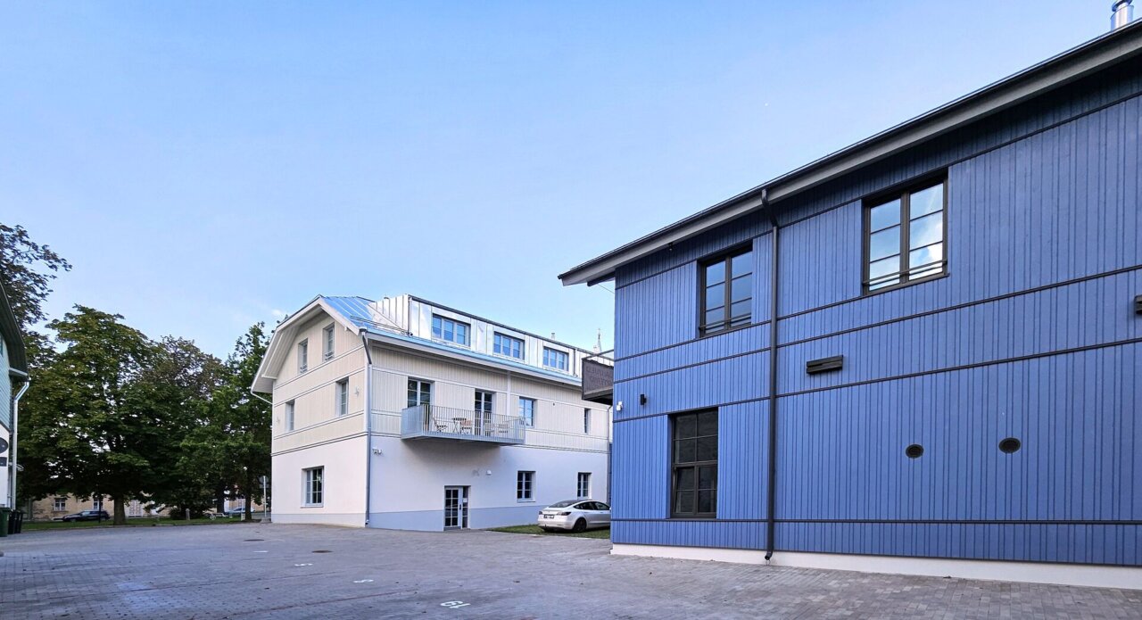 2-toaline saunaga korter läbi kahe korruse