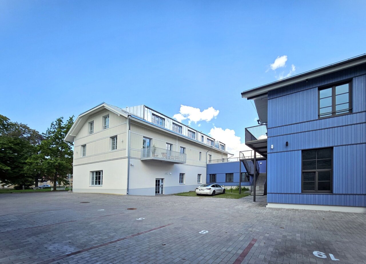 2-toaline saunaga korter läbi kahe korruse