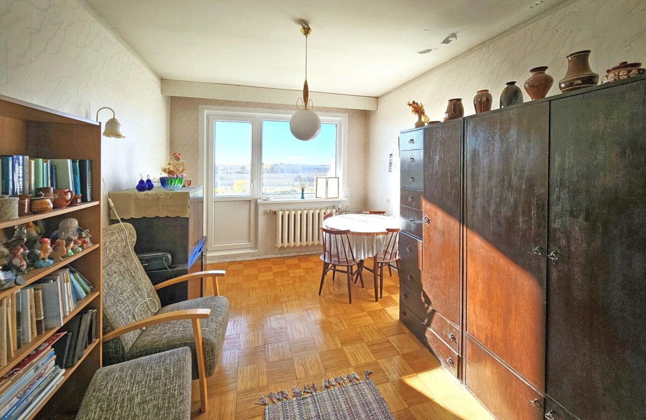 1-toaline renoveerimist vajav korter Taeblas