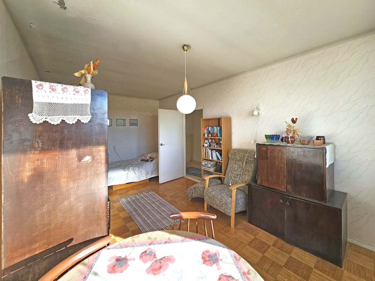 1-toaline renoveerimist vajav korter Taeblas